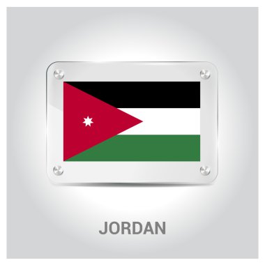 Jordan Flag cam levha