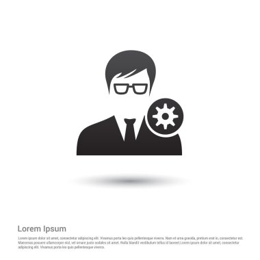 Admin kullanıcı simgesi