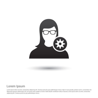 Admin kullanıcı simgesi