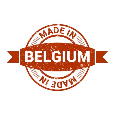 Belçika - yuvarlak lastik damga tasarım yapılan