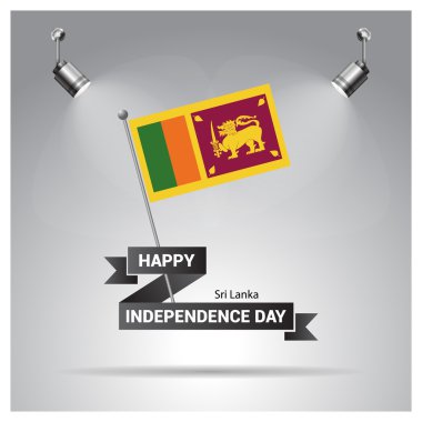 Sri Lanka Bağımsızlık günü poster
