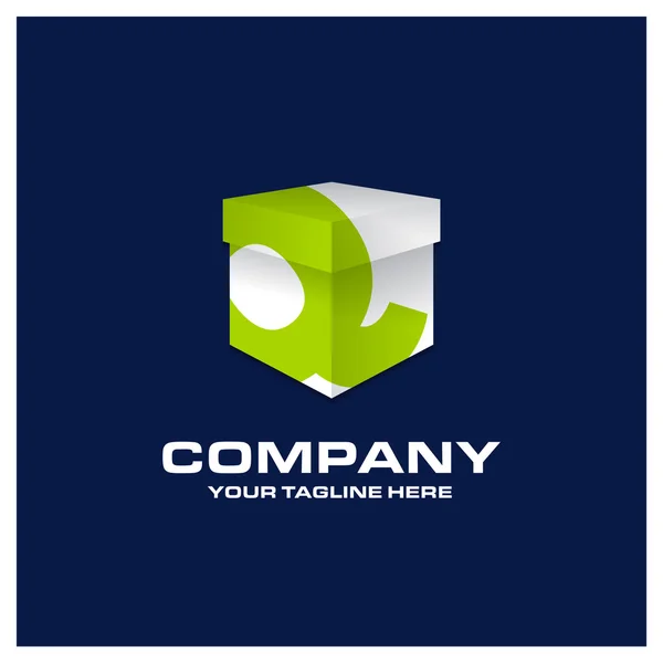 Q logotipo carta —  Vetores de Stock