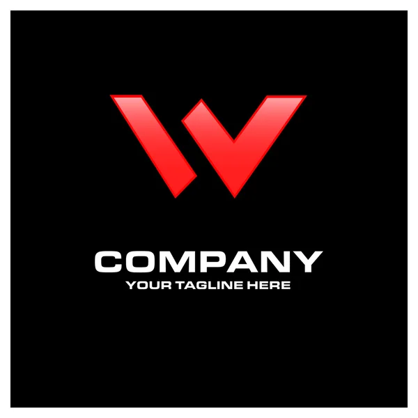 W Letter logo — Stock Vector
