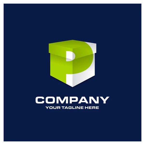 P Letter Logo — Stock Vector