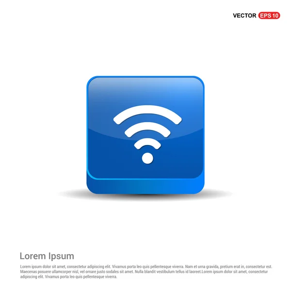 Wifi icona logo — Vettoriale Stock