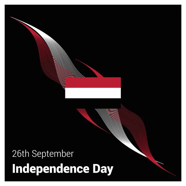 Yemen Bağımsızlık günü — Stok Vektör