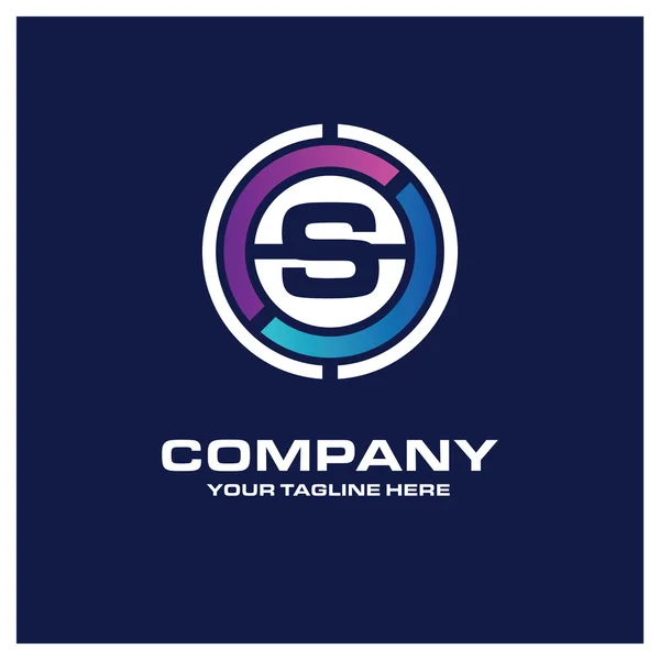 S Letter logo — Stock Vector