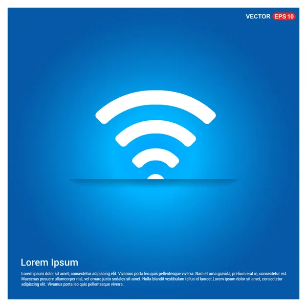 Logo icône Wifi — Image vectorielle
