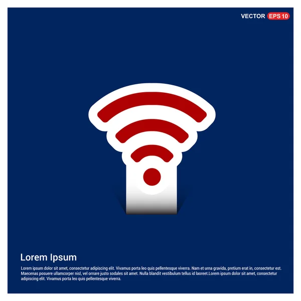 WiFi ikony logo — Stockový vektor