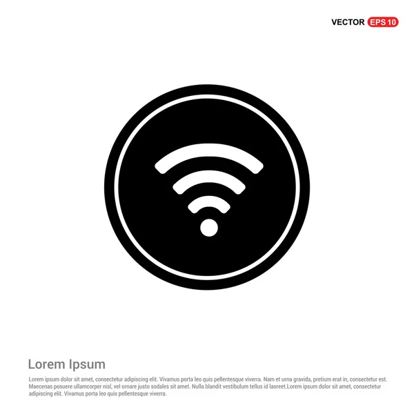 Logo icône Wifi — Image vectorielle