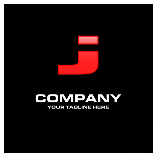 J Letter logo — Stock Vector