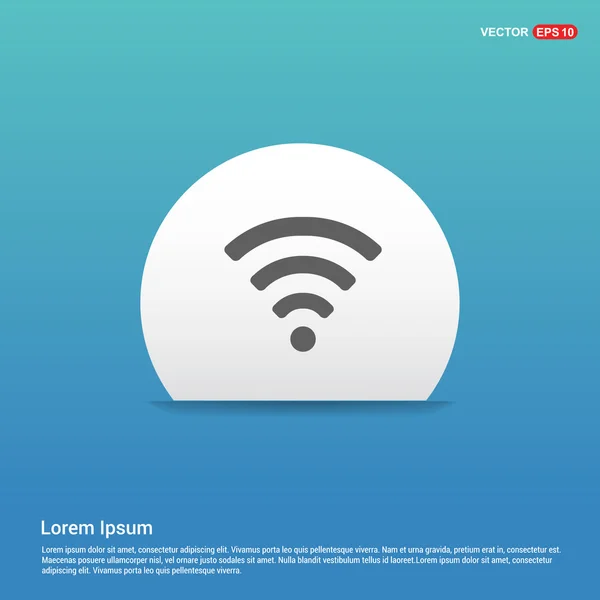 Logo icono Wifi — Vector de stock