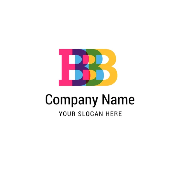 Modèle de logo lettre B — Image vectorielle