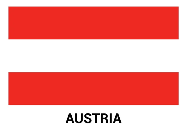 Austria flag icon — Stock Vector