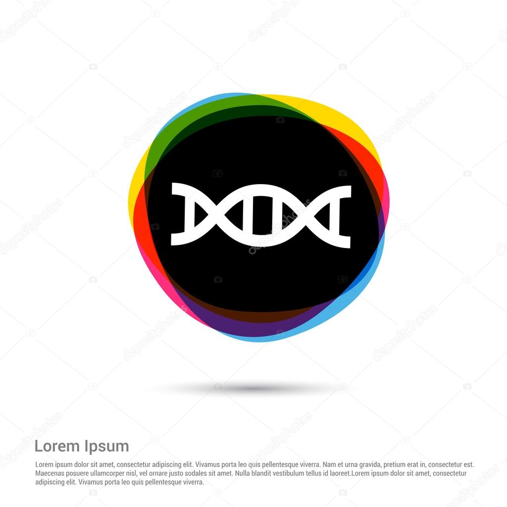Health Care DNA Icon, pictogram icon . Vector illustration for web site, mobile application. Outline Icon. Flat design style