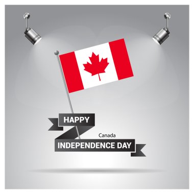 Kanada Bağımsızlık günü poster