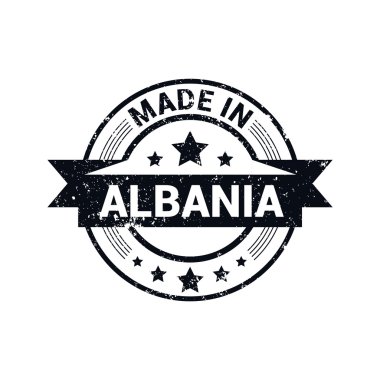 Arnavutluk'ta yaptı. Yuvarlak damga