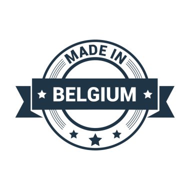 Belçika - yuvarlak lastik damga tasarım yapılan
