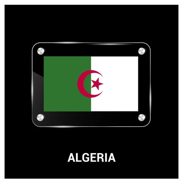 Argelia icono de la bandera — Archivo Imágenes Vectoriales