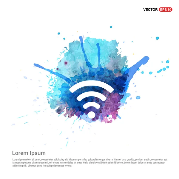 WiFi kutsal kişilerin resmi logosu — Stok Vektör