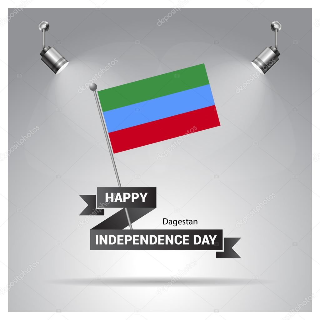 Dagestan independence day poster