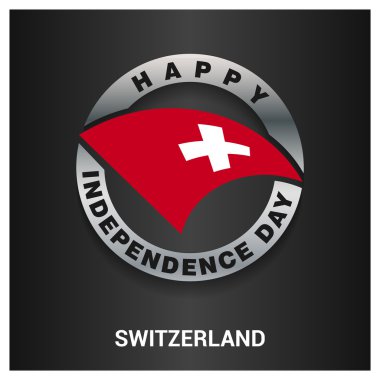 İsviçre Bağımsızlık günü rozeti