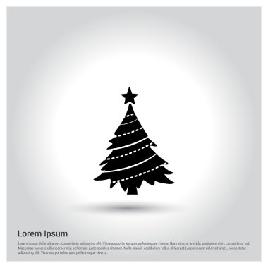 Noel ağacı simgesini