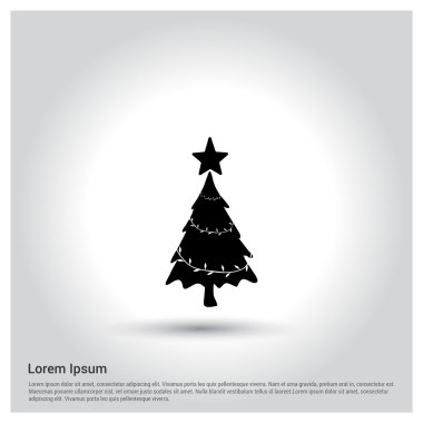 Noel ağacı simgesini