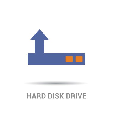 sabit disk sürücüsü simgesini