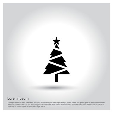 Noel ağacı simgesini