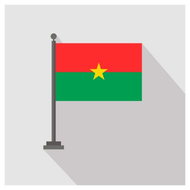 Burkina Faso ülke bayrağı