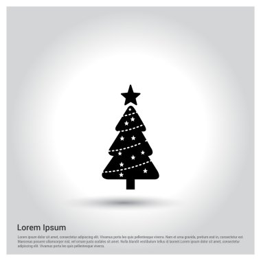 Noel ağacı simgesini