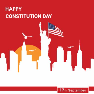 Amerika Anayasa gün Poster