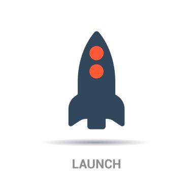 uzay roketi, başlangıç simgesi