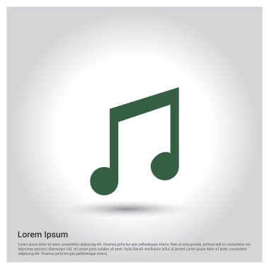 müzik notlar simgesi