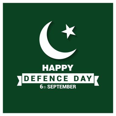 Pakistan savunma günü kutlama kartı