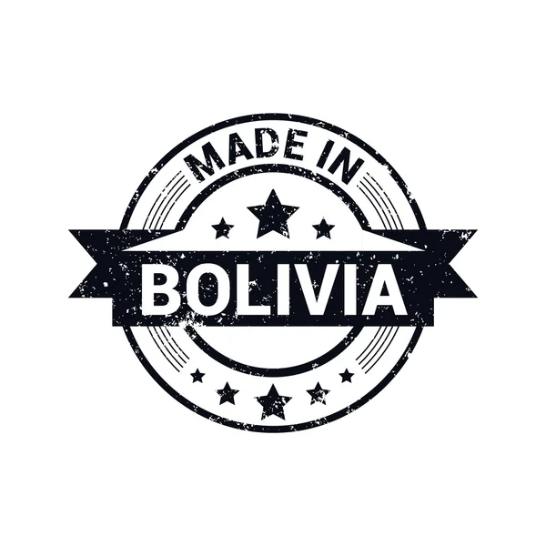 Зроблено в Болівії штамп — стоковий вектор