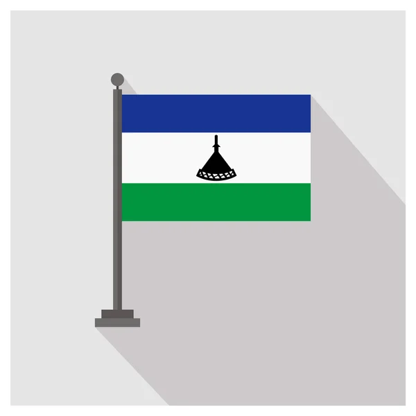 Флаг Лесото — стоковый вектор