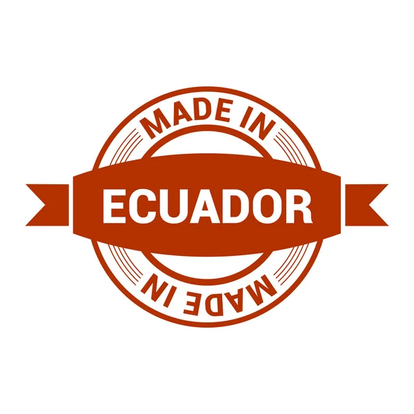 在厄瓜多尔邮票 — 图库矢量图片