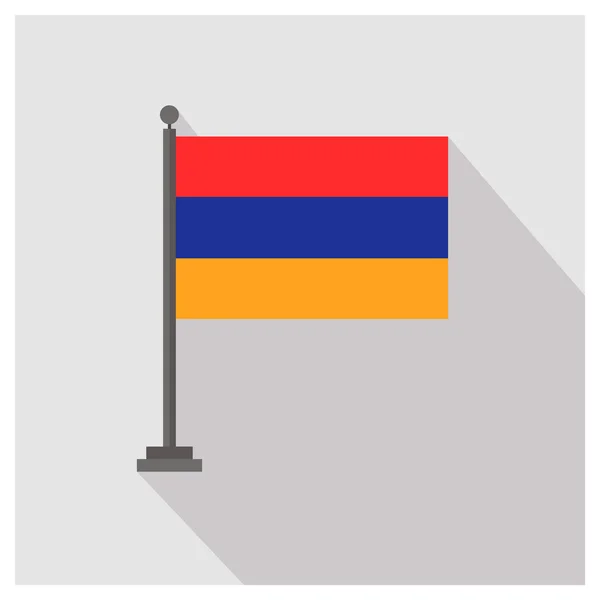 Armenien-Flagge — Stockvektor