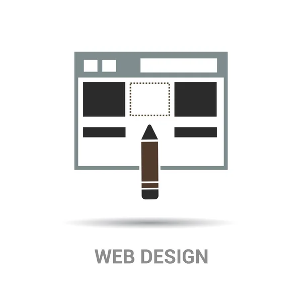 Responsive Web Design Line Pictogram — Stockvector