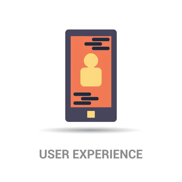 User Experience-Symbol — Stockvektor