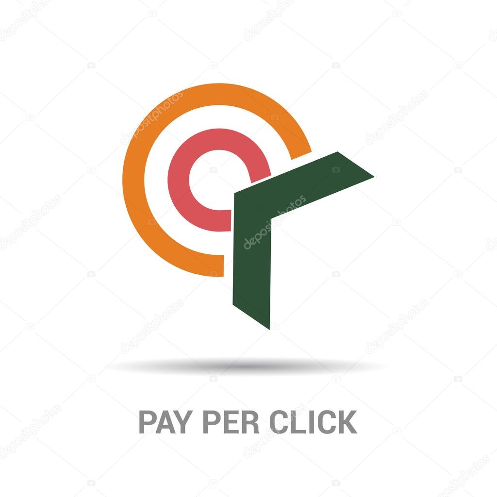 Pay per click concept icon