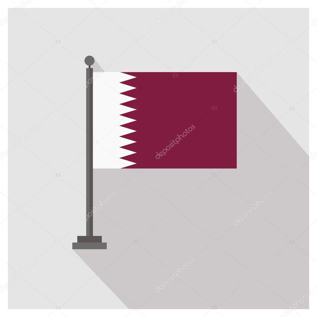 Qatar Country flag