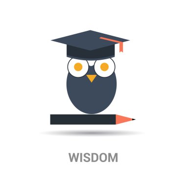 Graduate Owl Free Vector Eps Cdr Ai Svg Vector Illustration Graphic Art