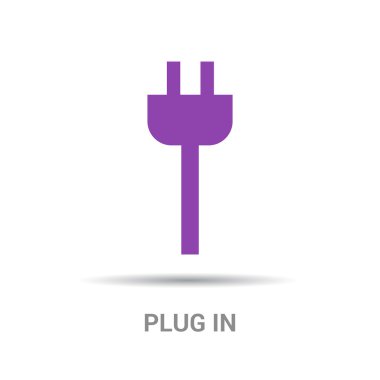 Electric plug icon.
