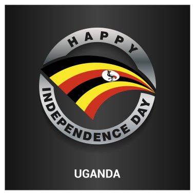 Uganda Bağımsızlık günü rozeti
