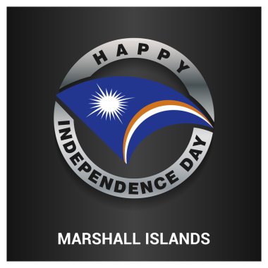 Marshall Adaları Bağımsızlık günü rozeti