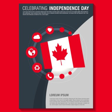 Kanada Bağımsızlık günü broşürü