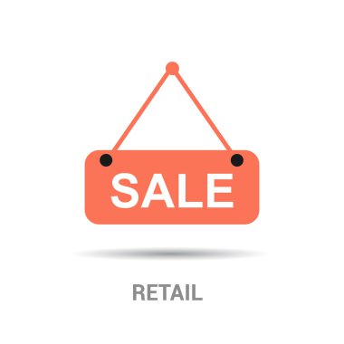 Satılık işareti Panosu simgesi